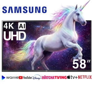 삼성 147cm(58인치) 스마트 UHDTV 58U7900F 25년형 수도권스탠드설치