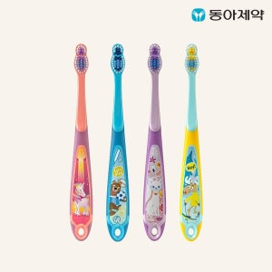 조르단 스텝 3단계(6~9세) 6개 유아/어린이칫솔 (색상 랜덤)