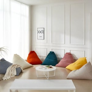 100%국내생산 1인용 대형 랜덤 빈백 쇼파 1인 소파