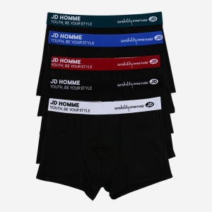 제임스딘 남자팬티 편한 남성속옷 쿨 드로우즈 기능성 사각 드로즈팬티 5매