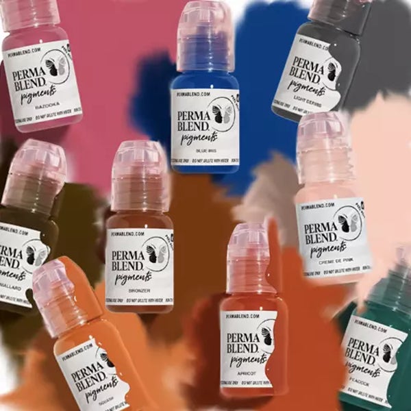 퍼마블렌드 반영구 눈썹 입술 색소 14.8ml