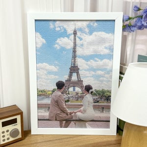 1000피스퍼즐 500피스 대형 직소 퍼즐액자 주문제작