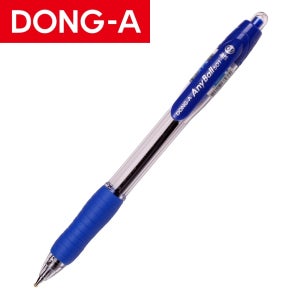 동아 애니볼 501 볼펜 143x11mm 9g 0.5mm 블루, 1개