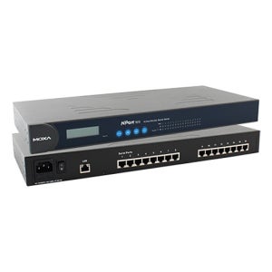 목사 NPort5610-16 RS232 이더넷 시리얼16포트 디바이스 서버