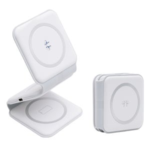 접이식 고속 무선충전패드 애플워치용 최대 15W 빠른 충전 아이폰 워치 무선이어폰 동시충전 휴대용 아이팟 충전