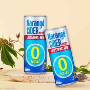 동아오츠카 나랑드사이다 제로 245ml 캔 2박스(60입)