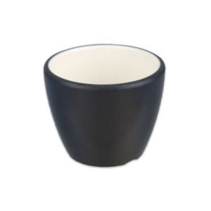 체크투톤 블랙 화이트 멜라민 컵 3호 ds-7123 물컵 무광 한식 양식 일식 업소용