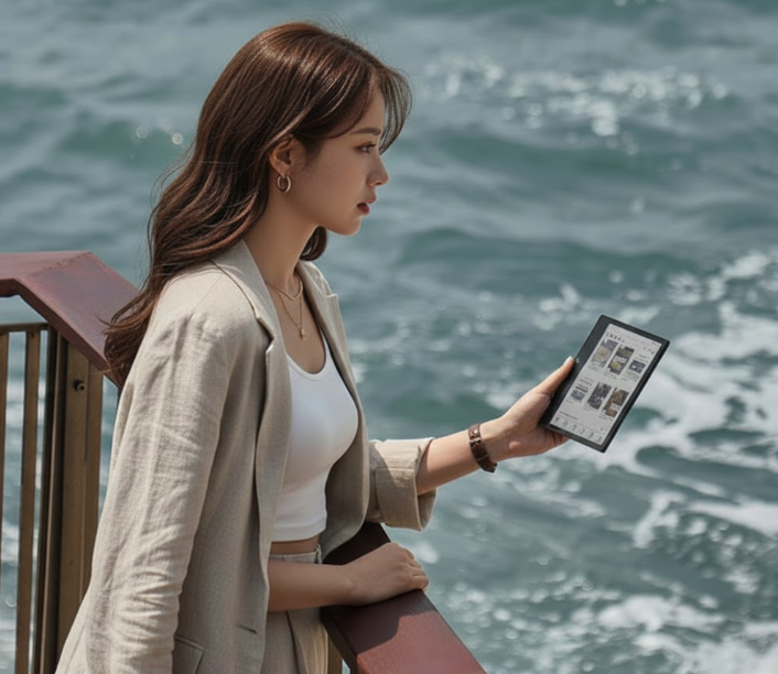 오닉스북스 7인치 GO7 컬러 Gen2 블랙 이북리더기 전자책 본사