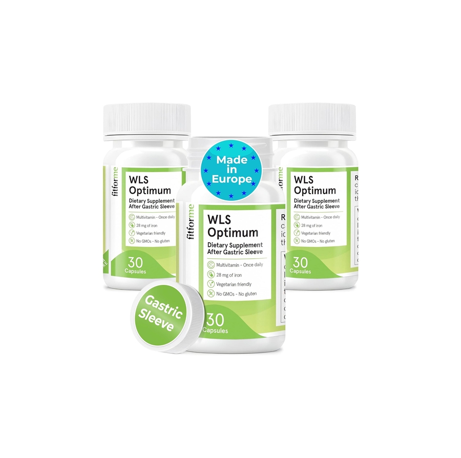 FitForMe WLS 옵티멈 <b>베리아트릭 멀티비타민</b> 츄어블 타블렛 90개입 라즈베리 맛