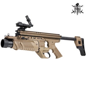 VFC MK13 Mod 0 Enhanced Grenade Launcher 40mm TAN DX Ver. SCAR M4 MK13 MOD0 EGLM 유탄발사기 디럭스 버전 탄색