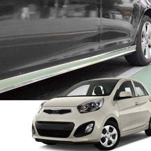 올뉴모닝 (11-15년) 스테인레스 스텝 몰딩 사이드스커트 가드 긁힘 스크래치 방지