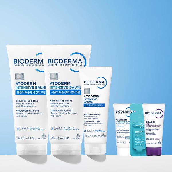 바이오더마코리아 [10월 슈퍼적립/N단독] 바이오더마 아토덤 인텐시브 밤 200ml+200ml+75ml