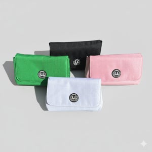 로로얼로이 여성 골프힙색 허리힙색 골프 파우치 거리측정기 케이스 모노스퀘어 벨트백 공가방