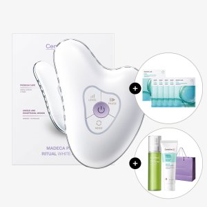 동국제약 센텔리안24 마데카 프라임 리추얼 화이트 펄1개+ 겔 마스크 1박스+ 병풀 미스트 100ml + 모공 클렌저 120ml + 쇼핑백 / 고주파 괄사마사지기 뷰티디바이스 홈