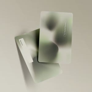 슬라이스 디지털 명함 NFC 카드 - 온실