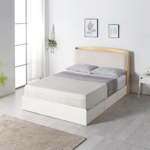 미송헤드K수납 튼튼한 미송원목 헤드 침대프레임 베스트리뷰시 이케아 도마