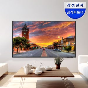 삼성 189.3cm LED UHD 비즈니스TV LH75BEDHLGFXKR 1등급 벽걸이형