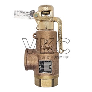 조광 청동 나사식 안전밸브 JSV-LT12 CL 15A 스팀용 증기용 레버타입 저양정식 (조광아이엘아이 안전변)