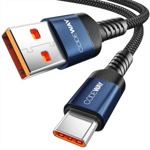 코드웨이 마린 USB A to C타입 고속충전 케이블 1.2m, 1개