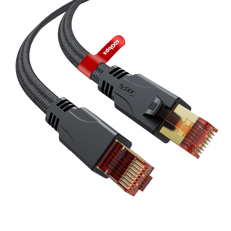 Soopii CAT8 40Gbps 게이밍 초고속 랜케이블 SFTP 랜선 3m, 1개