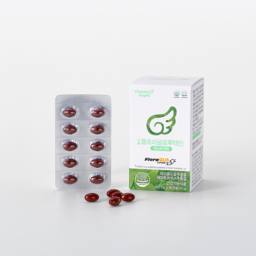 <b>비타민엔젤스</b> 나눔 플로라글로 루테인 <b>아스타잔틴</b> 400mg x 60캡슐