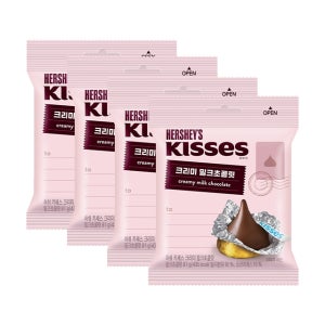 허쉬 키세스 크리미 밀크초콜릿 81g/ 4개