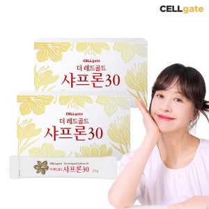 셀게이트 더 레드골드 샤프론30 네긴 1.5g 28포, 2개