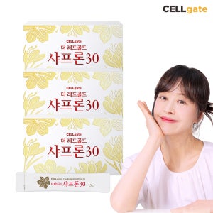 셀게이트 더 레드골드 샤프론30 네긴 1.5g 28포, 3개