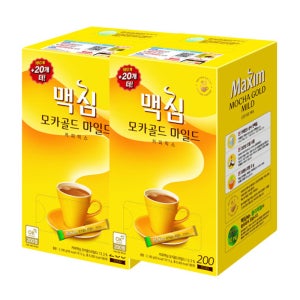맥심 모카골드 커피믹스 400T(200T x2개)