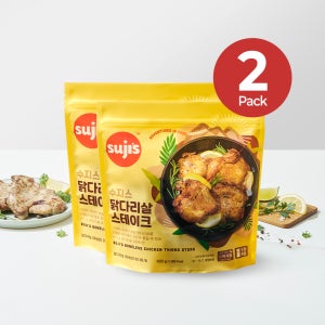 [공식] 수지스 닭다리살 스테이크 650g 2팩 + 너츠 2팩