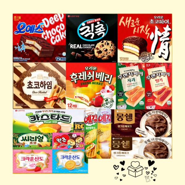 사무실간식 탕비실 다과 종합과자세트 16종 대용량 단체박스
