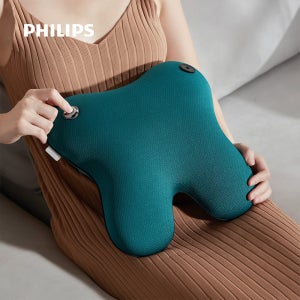 필립스 딥포레 무선 등 허리 마사지기 PPM4311 어깨 안마기 충전식 남성 안마의자