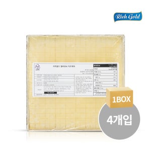 [동서직영, 아이스박스포장] 리치골드 델리큐브 1.22kg 4개 (1박스)