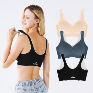 플레이보이속옷 편한 브라 무봉제 노라인 노와이어 심리스 스포츠 컴포트 볼륨 브라탑