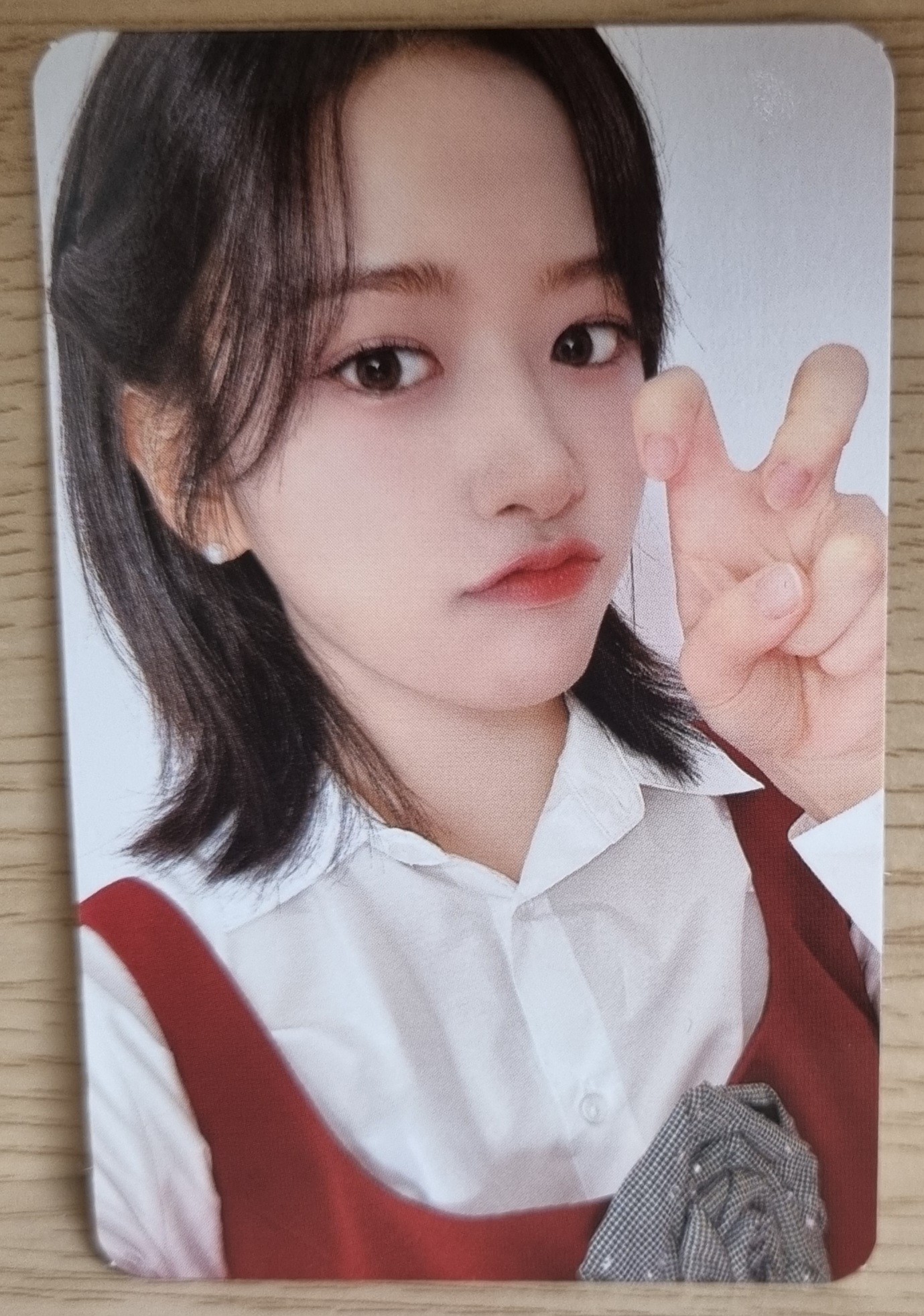 아이브 안유진 IVE SWITCH POP UP 포카 포토카드 공굿