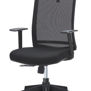 사무용의자 작업실의자 오피스체어 검정색 사무의자 무지개 대형 RB-101