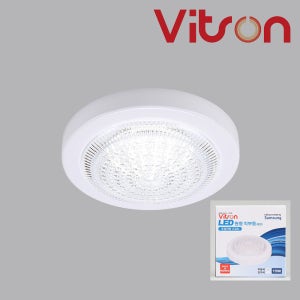 비츠온 원형 LED 직부등 롱런 15W 6500K 주광색 국산