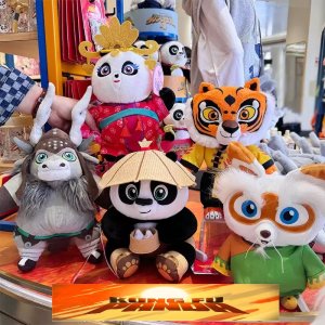 드림웍스 애니메이션 쿵푸팬더(Kung Fu Panda) 포 캐릭터 귀여운 동물 인형