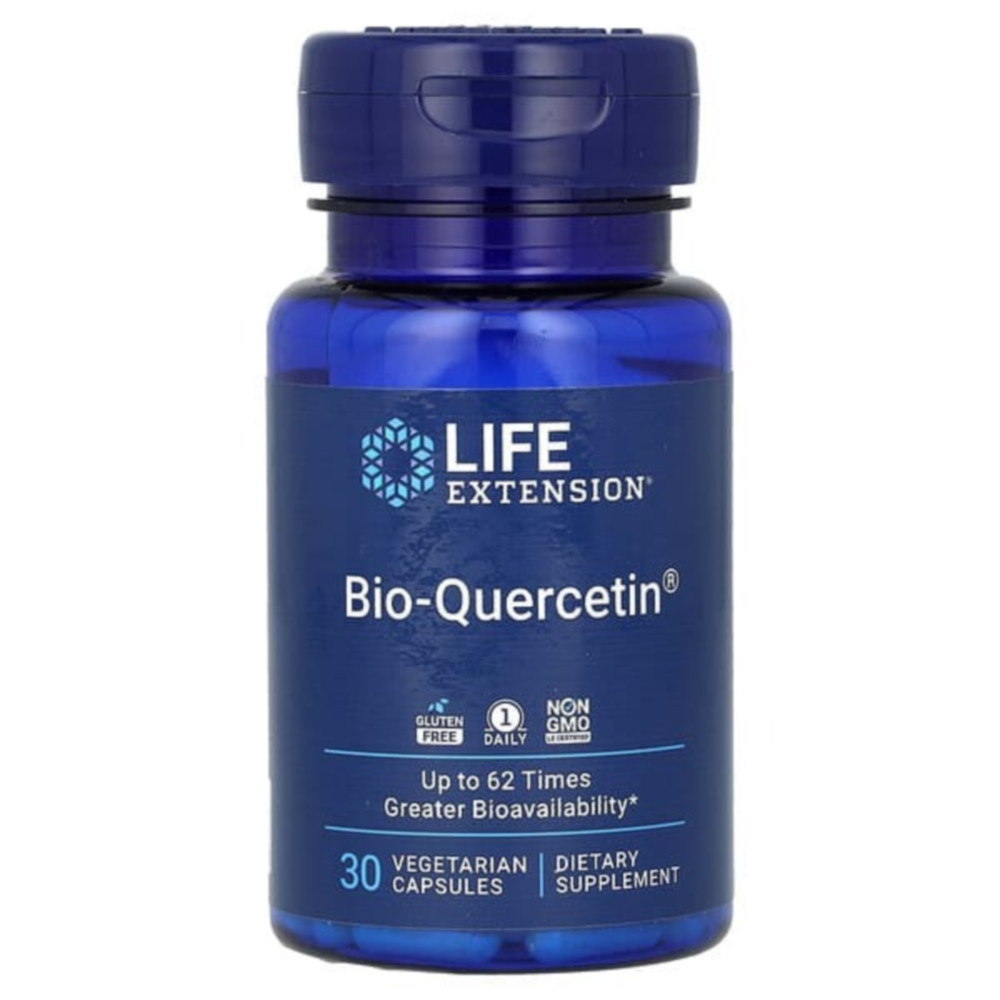 라이프익스텐션 <b>바이오 퀘르세틴</b> 30정 회화나무 호로파 씨