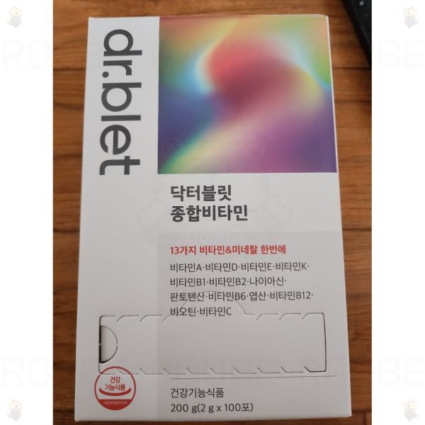 닥터블릿 종합비타민 200g, 1개