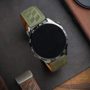 갤럭시워치5 40mm 44mm 마그네틱 리얼 가죽밴드 버클형 스트랩