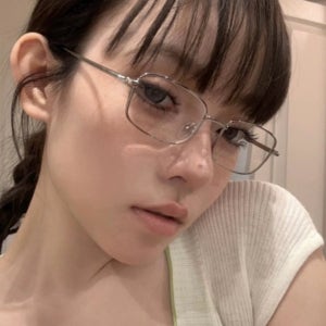 레트로 복고 긱시크 알 작은 메탈 사각 실버 블랙 안경 패션 블루라이트차단 안경테