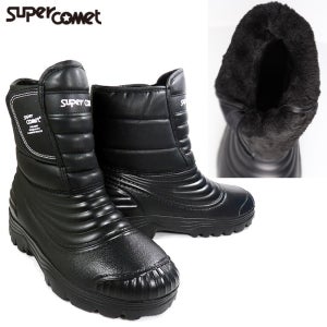 슈퍼카미트 겨울 방한 부츠 초경량 생활 방수 논슬립 라이더 털 부츠 WT2010