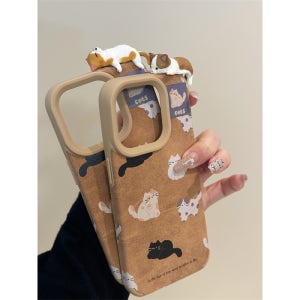 아이폰16 프로 케이스 고양이 심플 예쁜 케이스