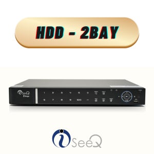 아이씨큐 IQ-UH08 하드 2슬롯 HDD 2BAY 아날로그 AHD 8채널 CCTV녹화기