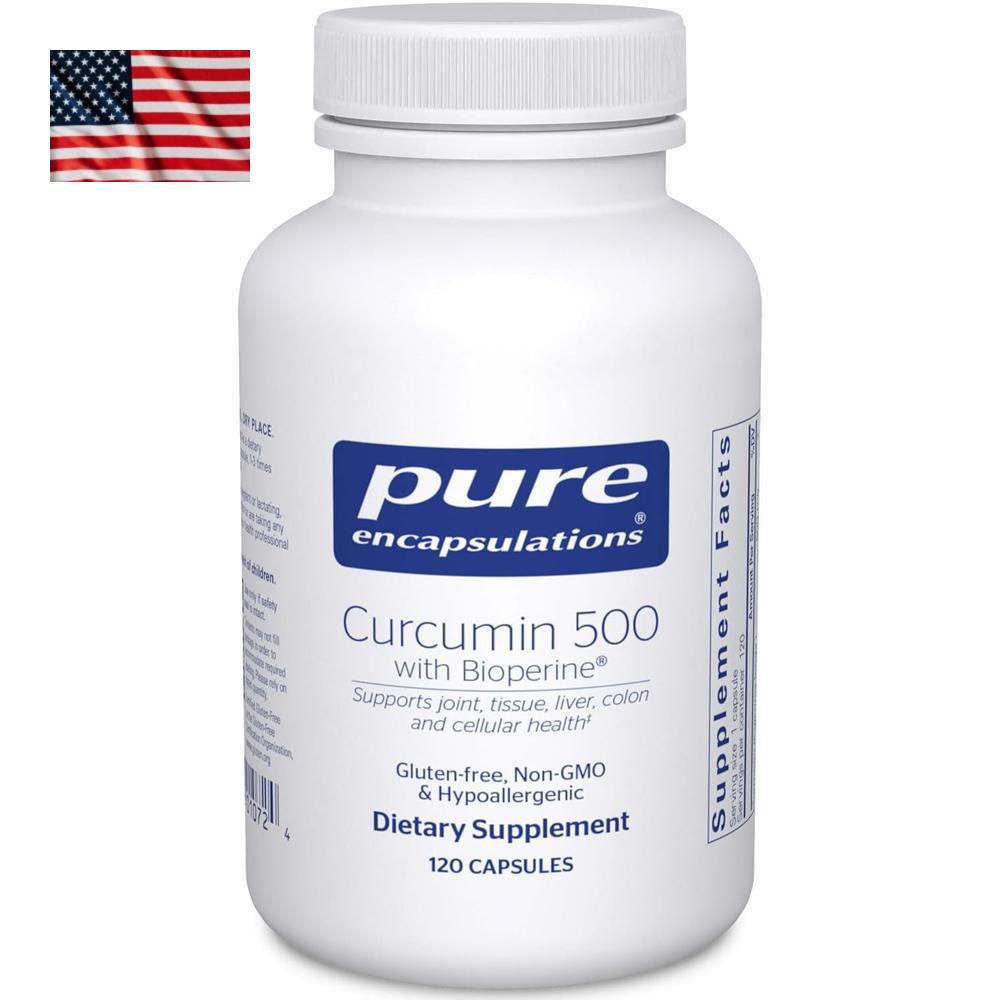 <b>Pure Encapsulations Curcumin</b> <b>퓨어인캡슐레이션 커큐민</b> 120캡슐