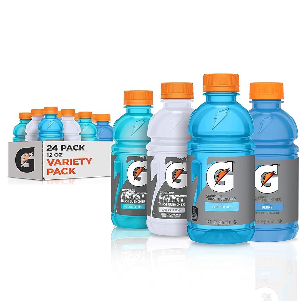 <b>게토레이</b> 프로스트 Frost 버라이어티 팩 음료 <b>Gatorade</b> 4가지 355ml 24개