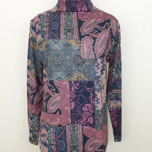 할머니옷 엄마 어머니 생신 선물 6070대 국산 반목 페이즐리 긴팔티 가을 엄마네옷장