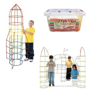 타이니월드 KC인증 빨대 블럭 700 1000 200 500 바퀴 세트 소프트 창의 만들기