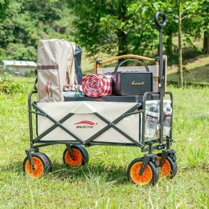 아웃도어 캠핑카트 웨건 접이식 이동식 피크닉 폴딩카트 캐리어